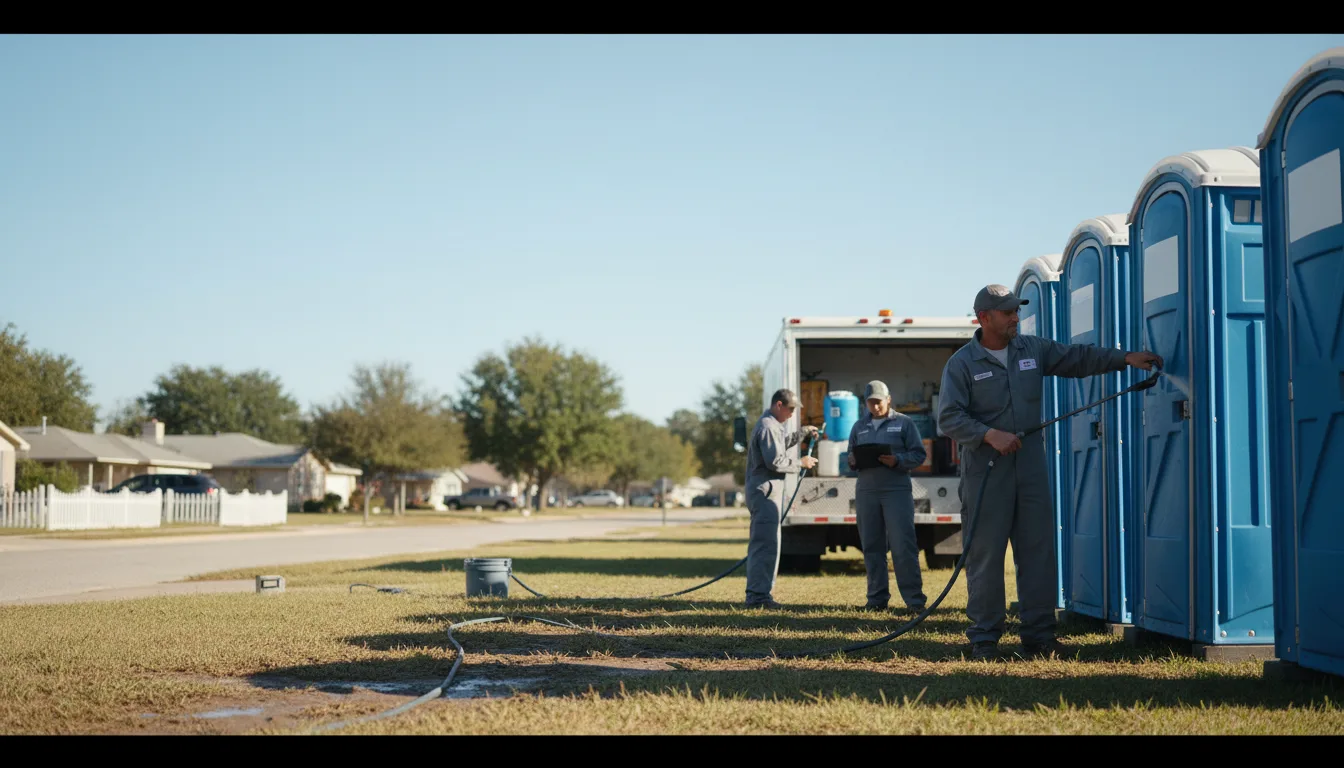 Long-Term Portable Toilet Rental in Fort Myers, FL near me